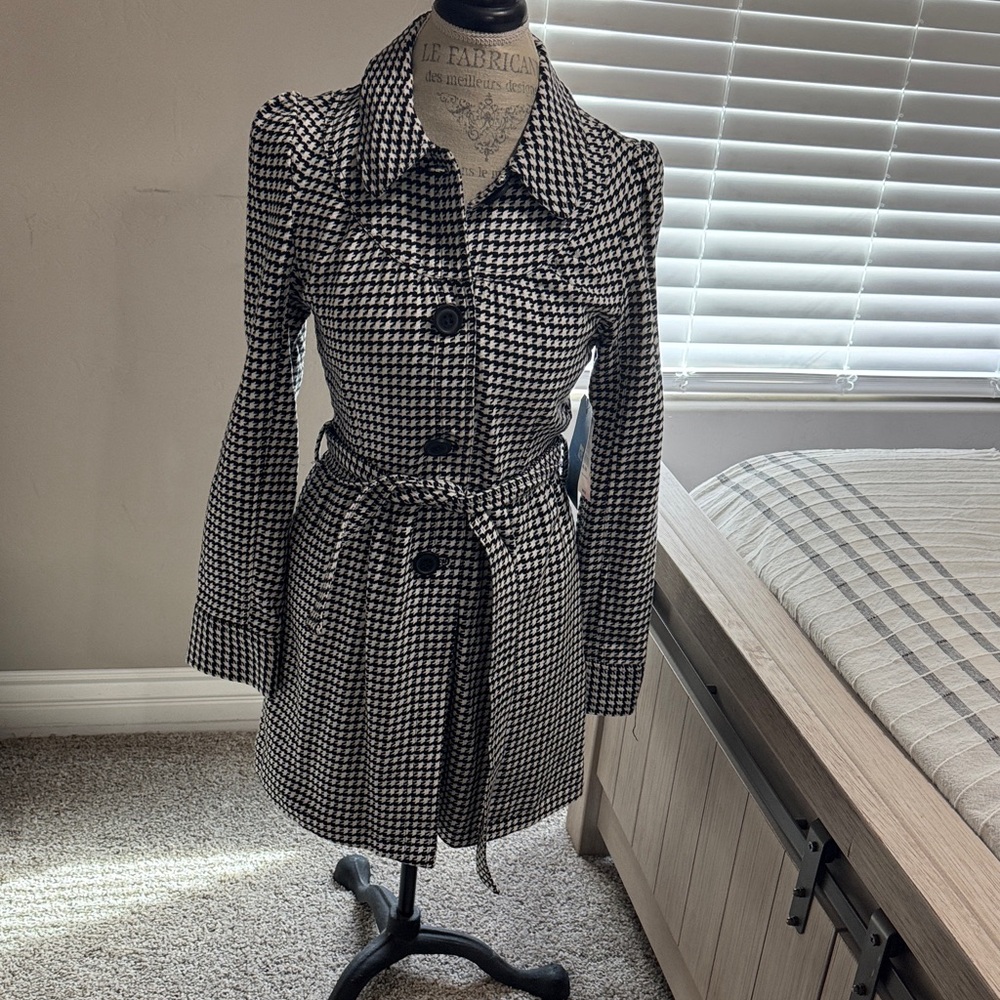 Roxy Monochrome Houndstooth Jacket